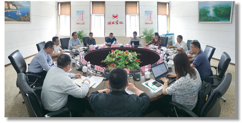 甕福集團(tuán)羅永留、開磷集團(tuán)杜紹倫一行到訪宜化集團(tuán)